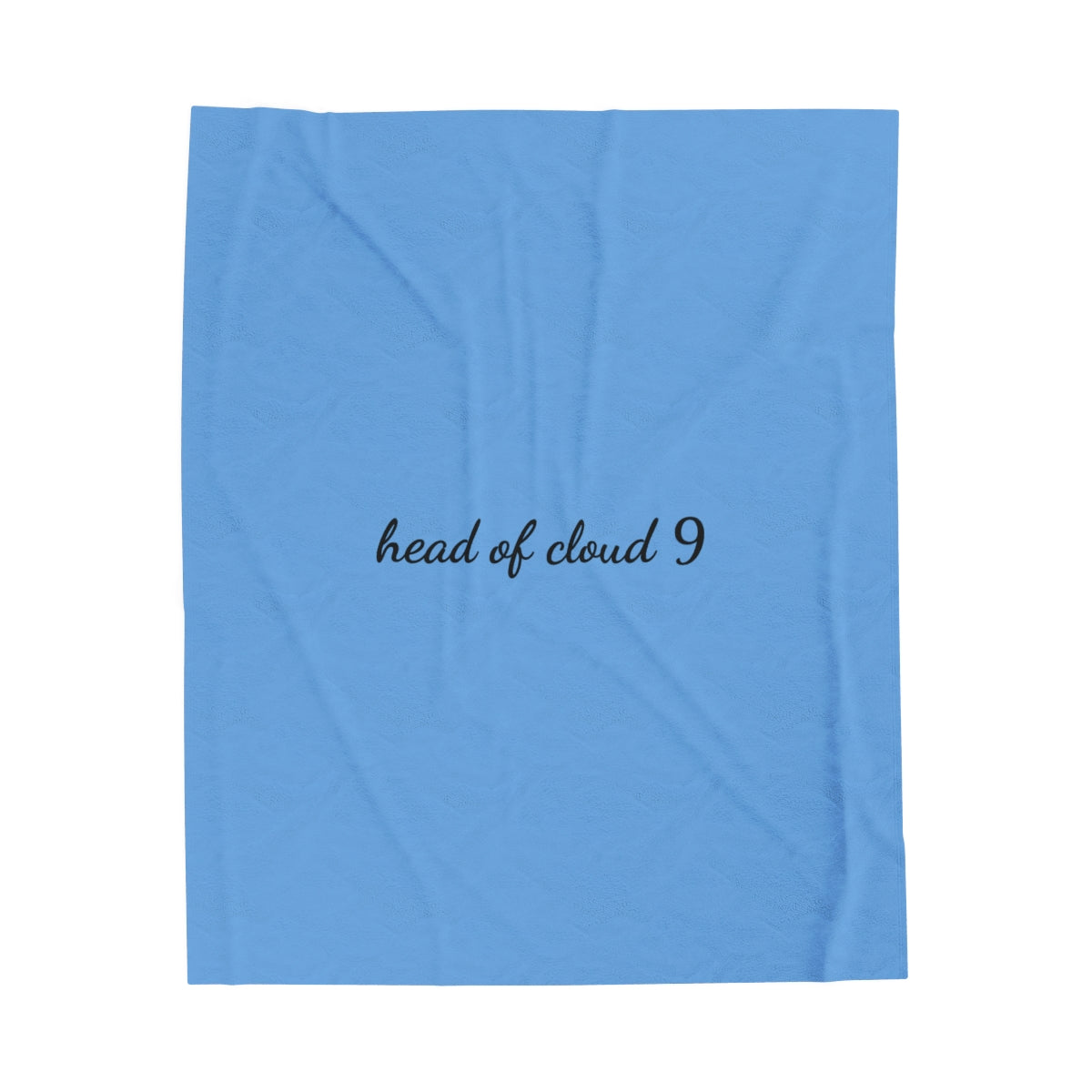 Head of Cloud 9 Plush Blanket