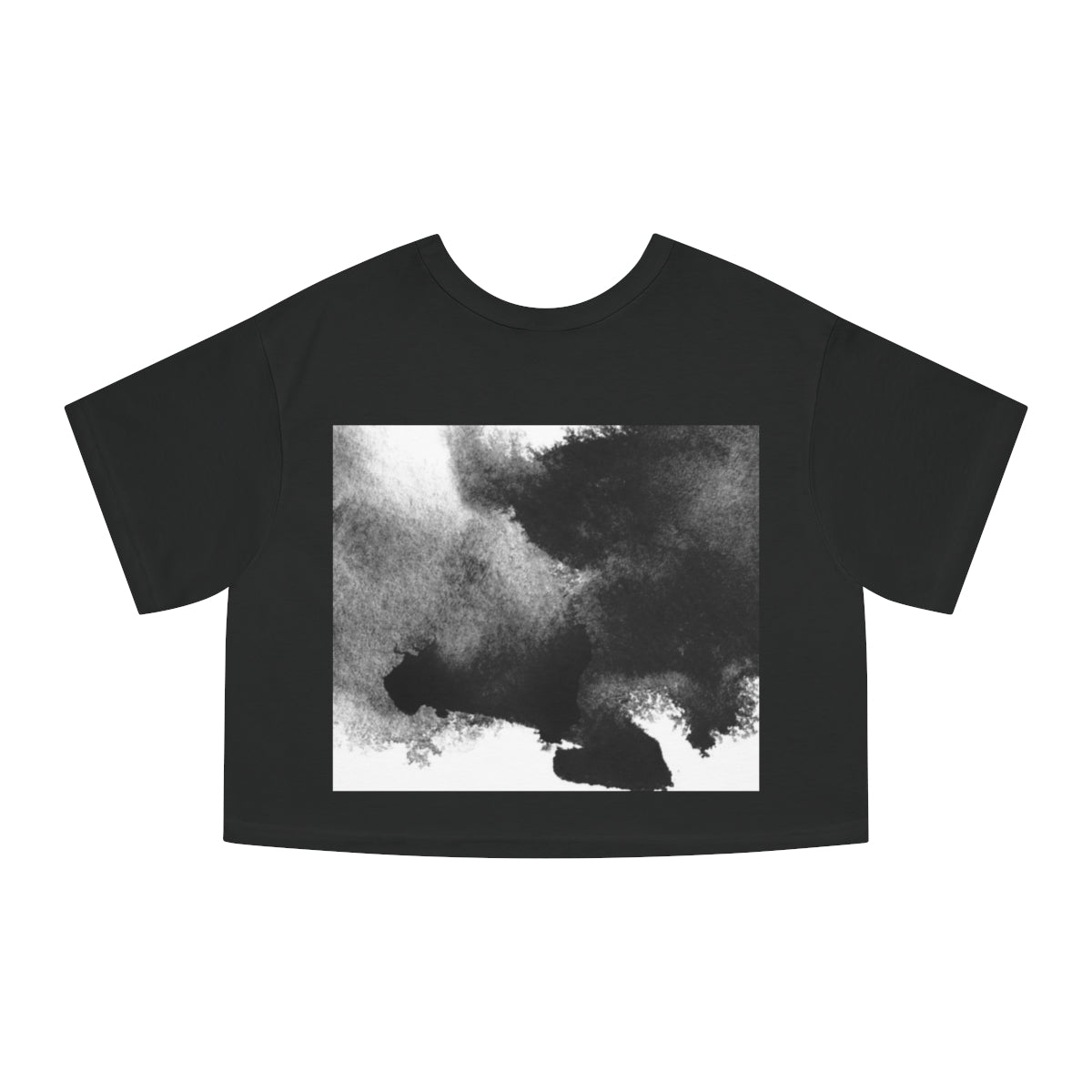 Cloudy Vibes Woman Cropped T-Shirts ALL COLORS