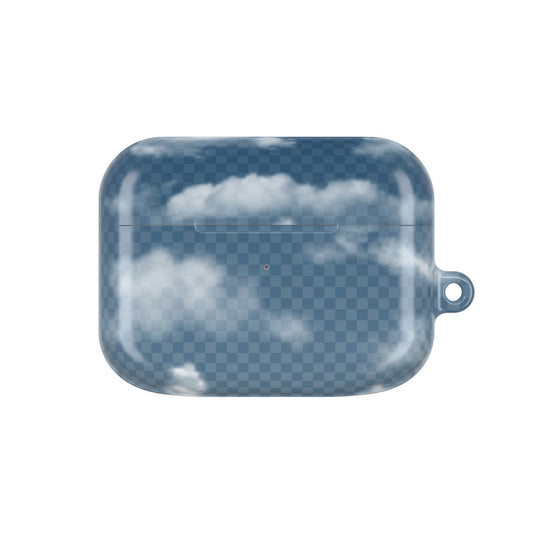 Sky Blue Cloud AirPod Cases- Stylish Protective Cover
