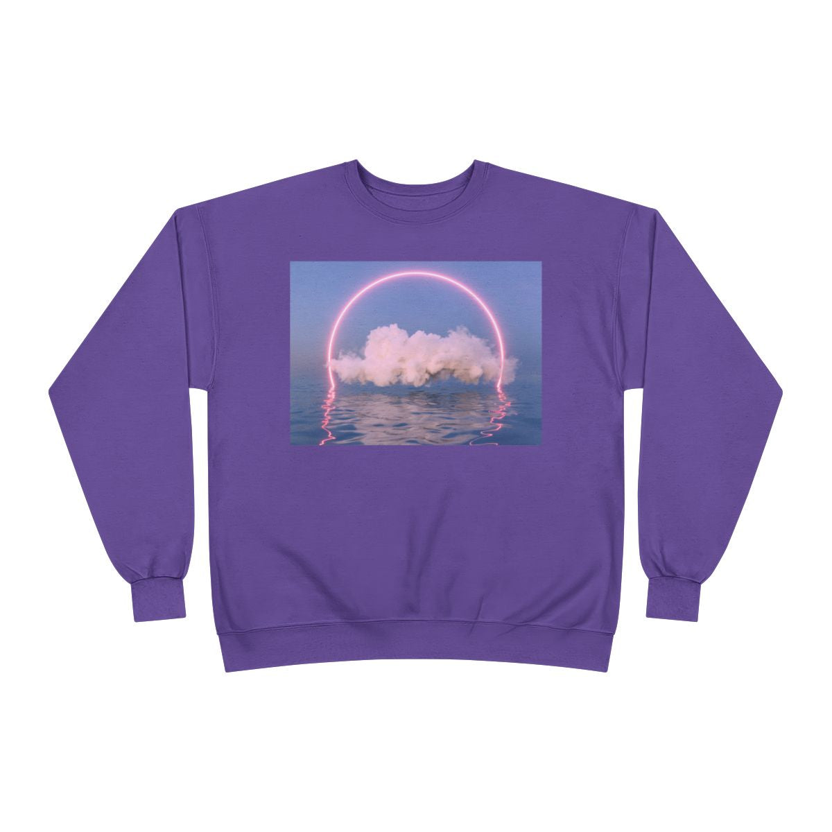Sky- Inspired Eco - Friendly Crewneck Sweatshirt ALL COLORS