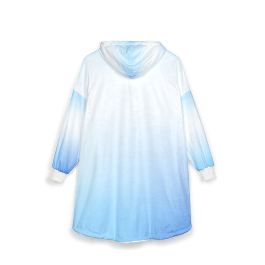 Cozy Ombre Unisex Hooded Blanket