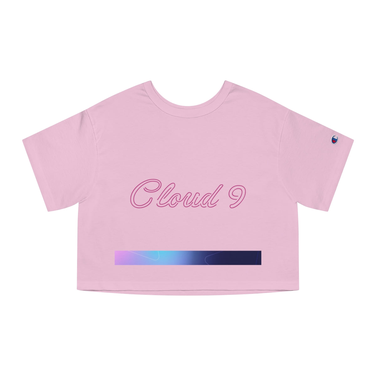 Cloudy Vibes Woman Cropped T-Shirts ALL COLORS