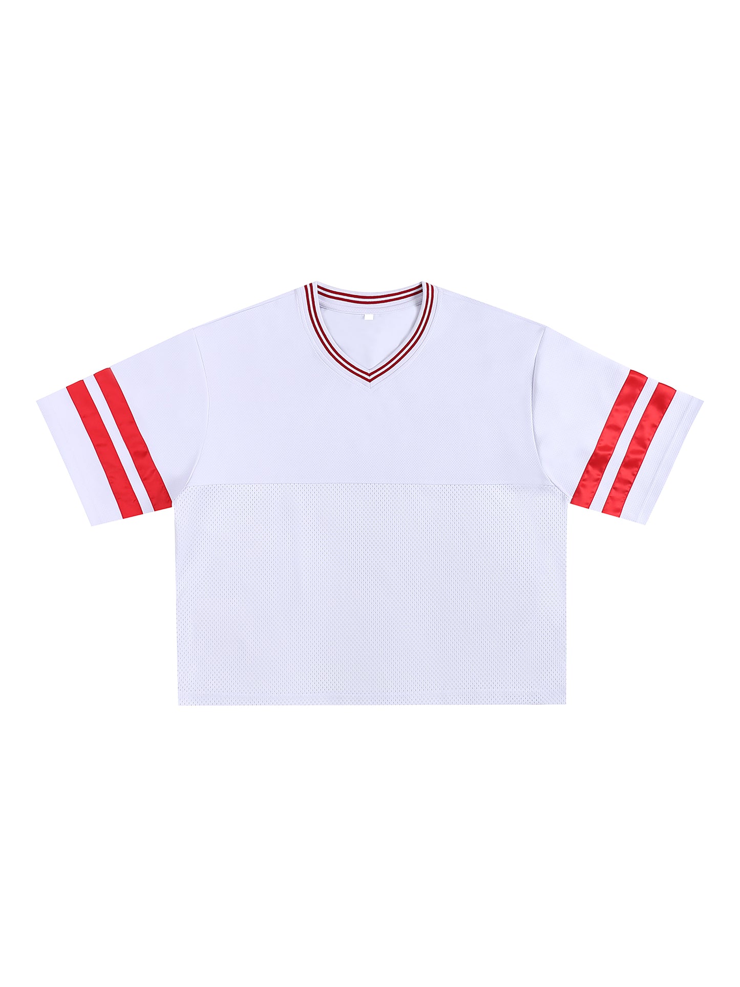 Taped Mesh Boxy T-Shirts
