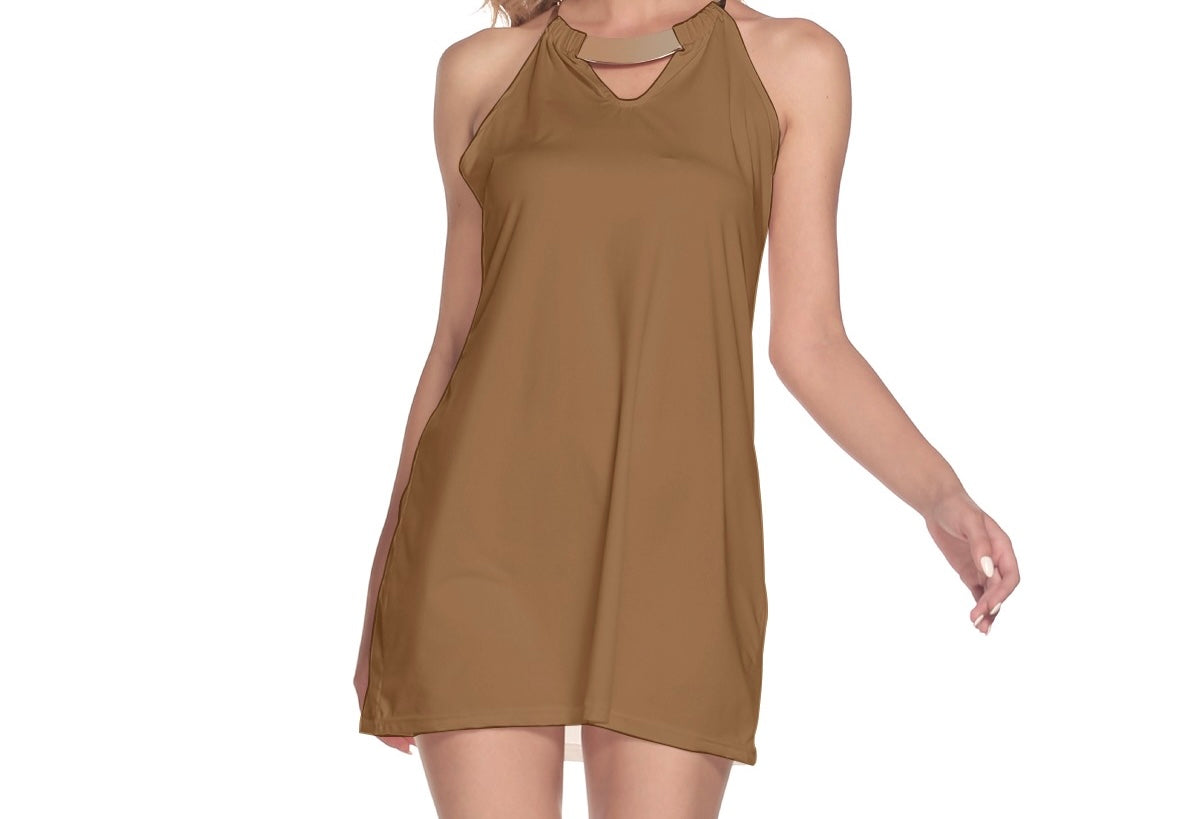 Brown Dress