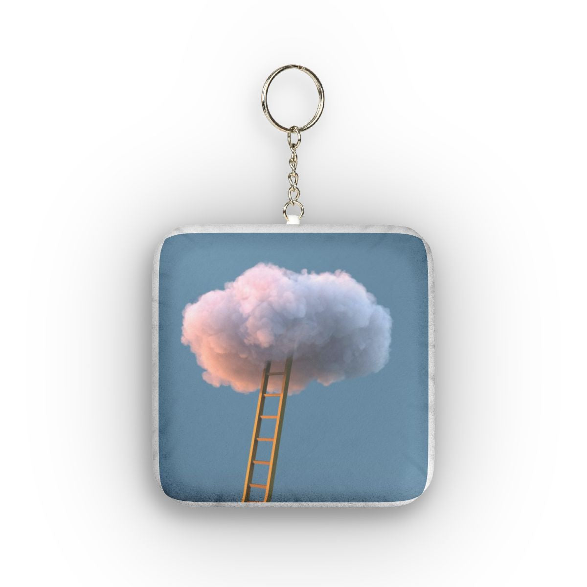 CloudNineBeautyFit’s Mini Plush Keychain — Dream Cloud with Ladder