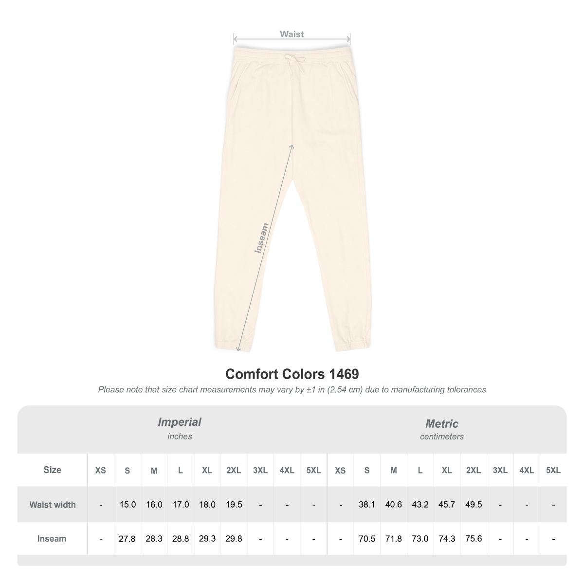 Cloud Joggers – Cream Fleece Sweatpants