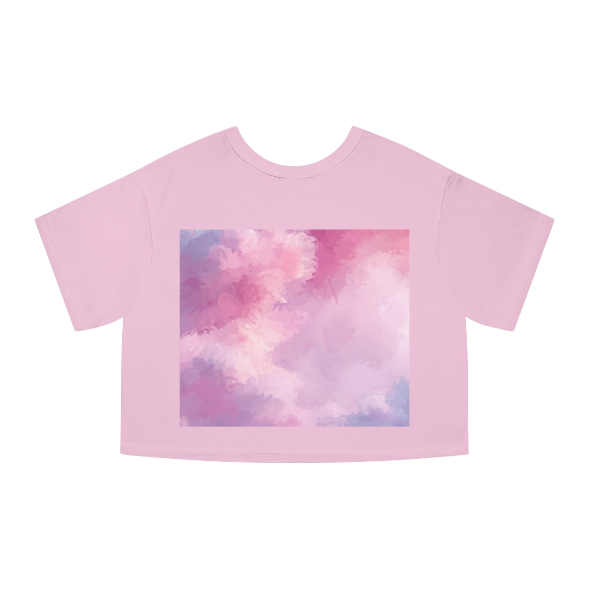 Cloudy Vibes Woman Cropped T-Shirts ALL COLORS