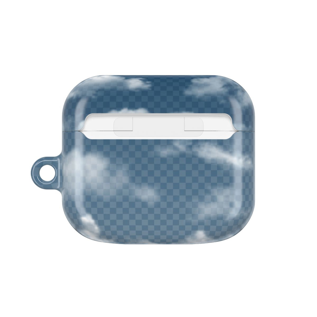 Sky Blue Cloud AirPod Cases- Stylish Protective Cover