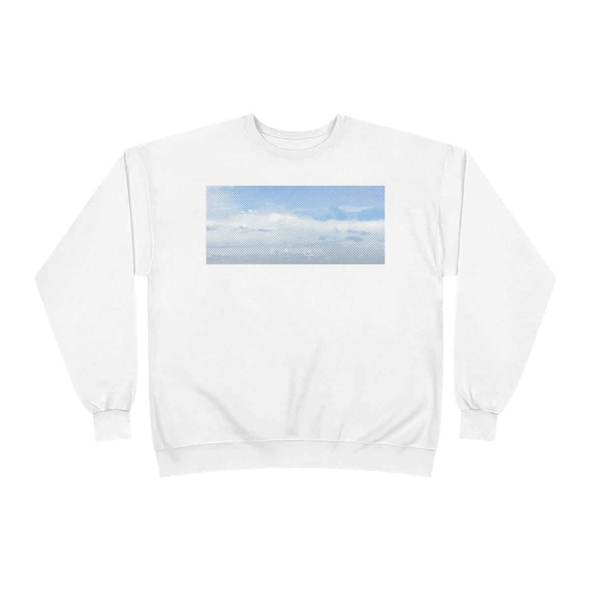 Sky- Inspired Eco - Friendly Crewneck Sweatshirt ALL COLORS
