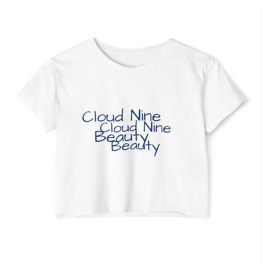 CloudNine BeautyFit β White Crop Top