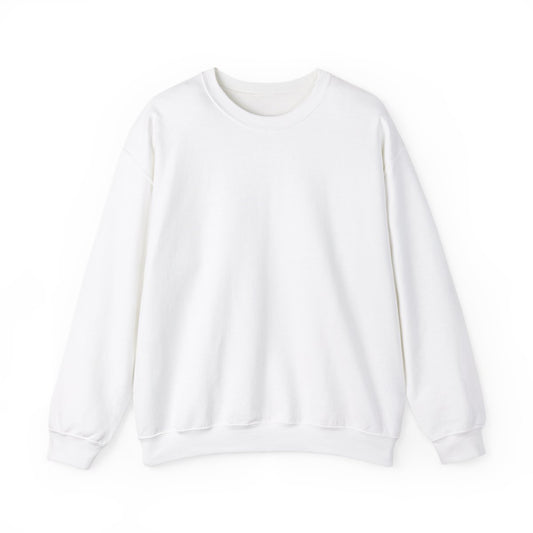 Remastered Graphic Plain White Sweatshirt