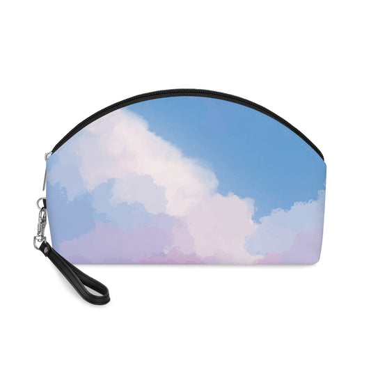 Cloud Nine Beauty Pouch – Pastel Elegance for Everyday Glam
