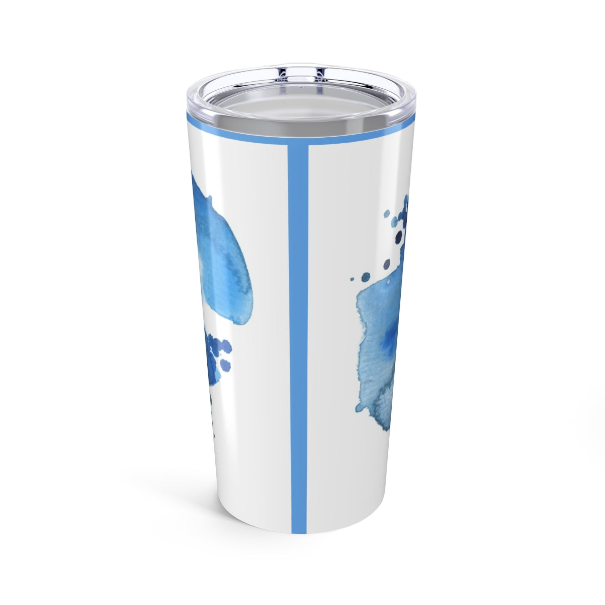 Light Blue Cloudy Tumbler