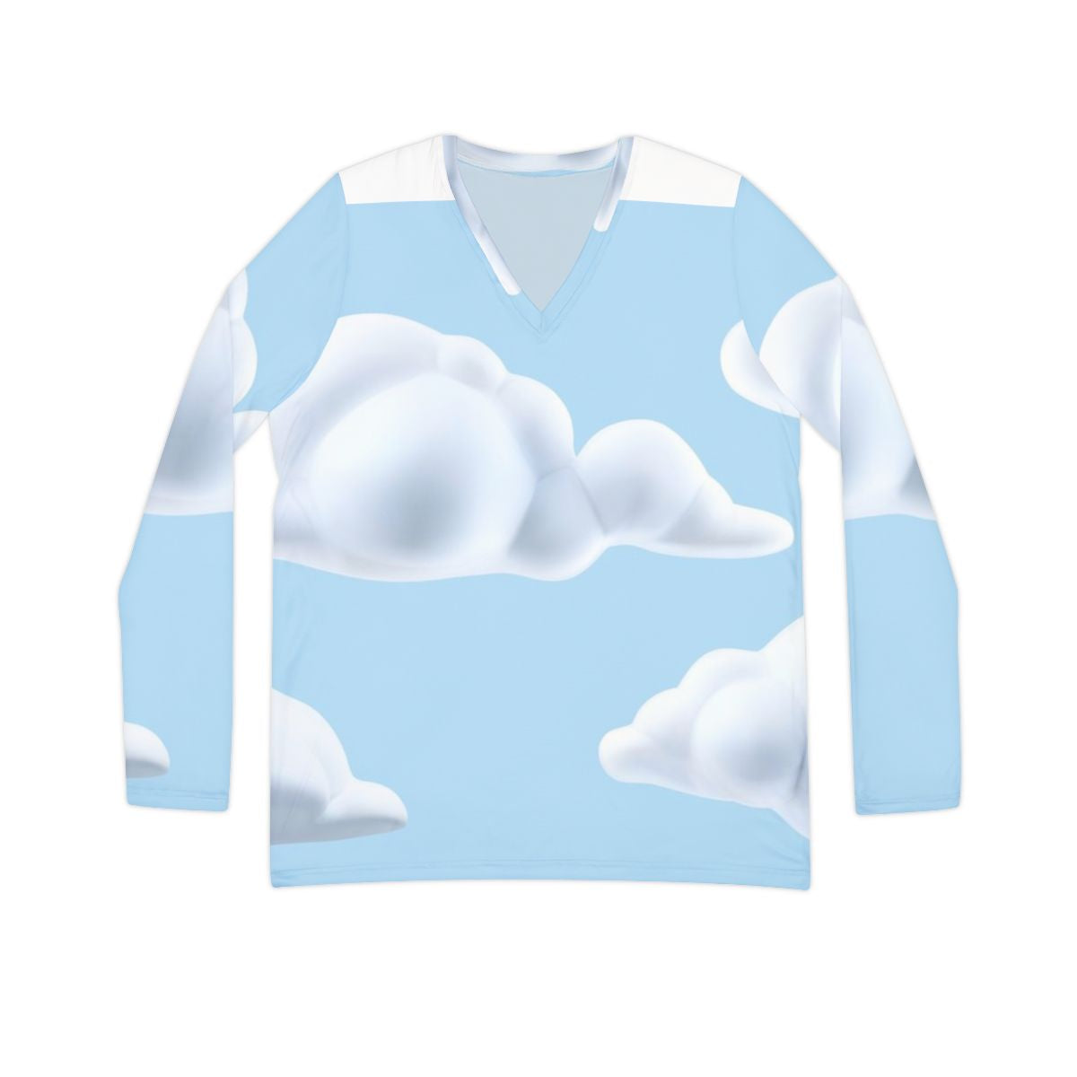 Cloud 9 Long Sleeve V Neck Shirt