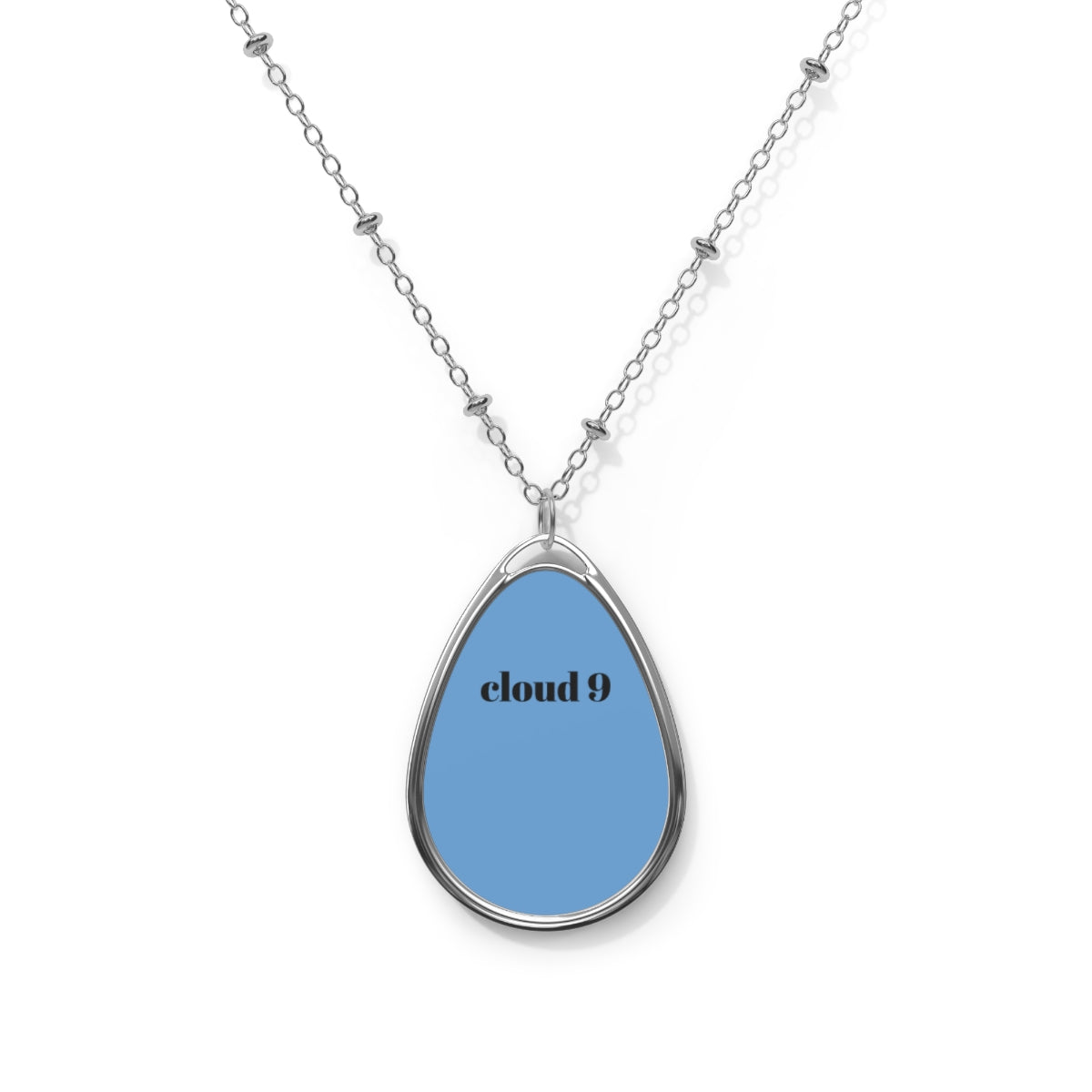 Cloud 9 Oval Necklace