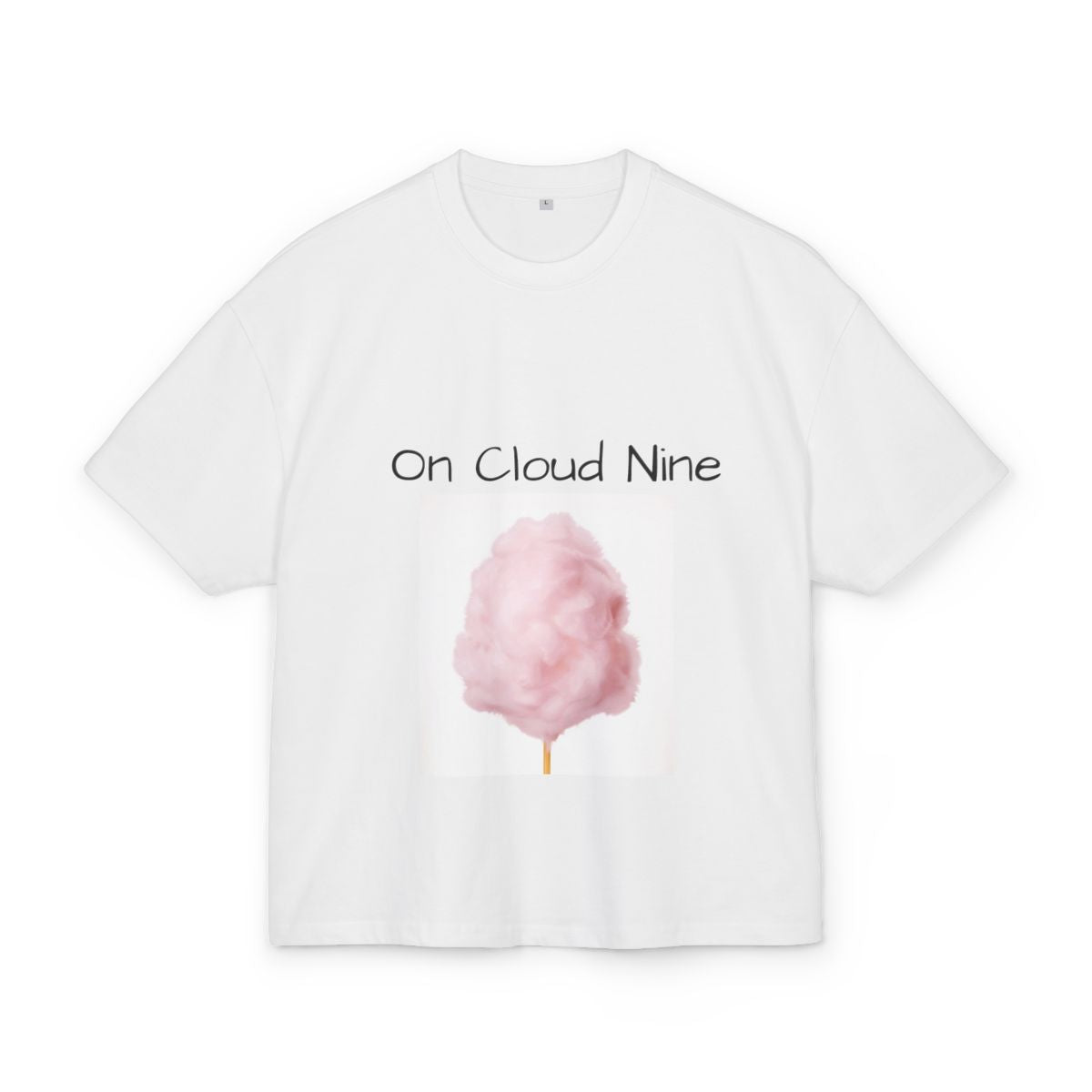 On Cloud Nine Cotton Box Tee - Relaxed Unisex T-Shirt for Dreamers