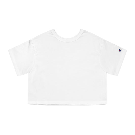 Cloudy Vibes Woman Cropped T-Shirts ALL COLORS