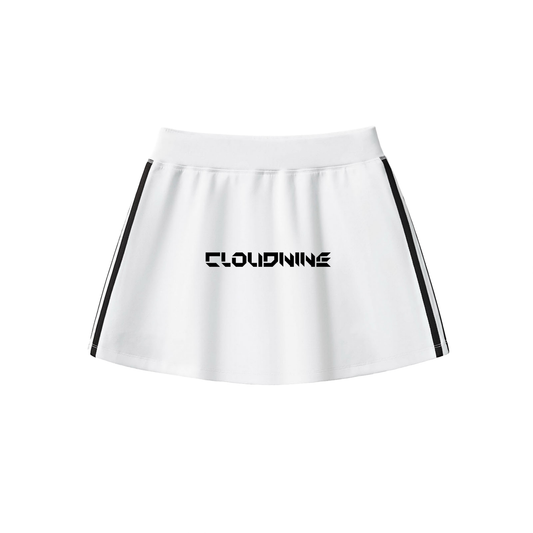 CloudNine White Taped Cooling Performance Short Skirt