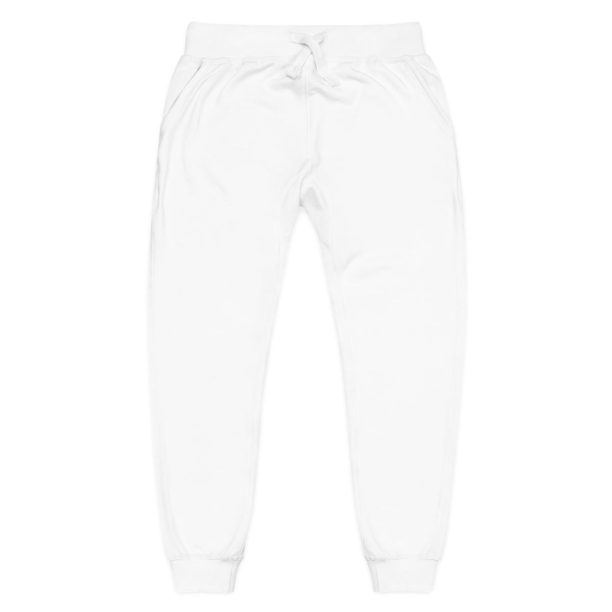 White Everyday Comfort Cozy Fleece Sweatpants
