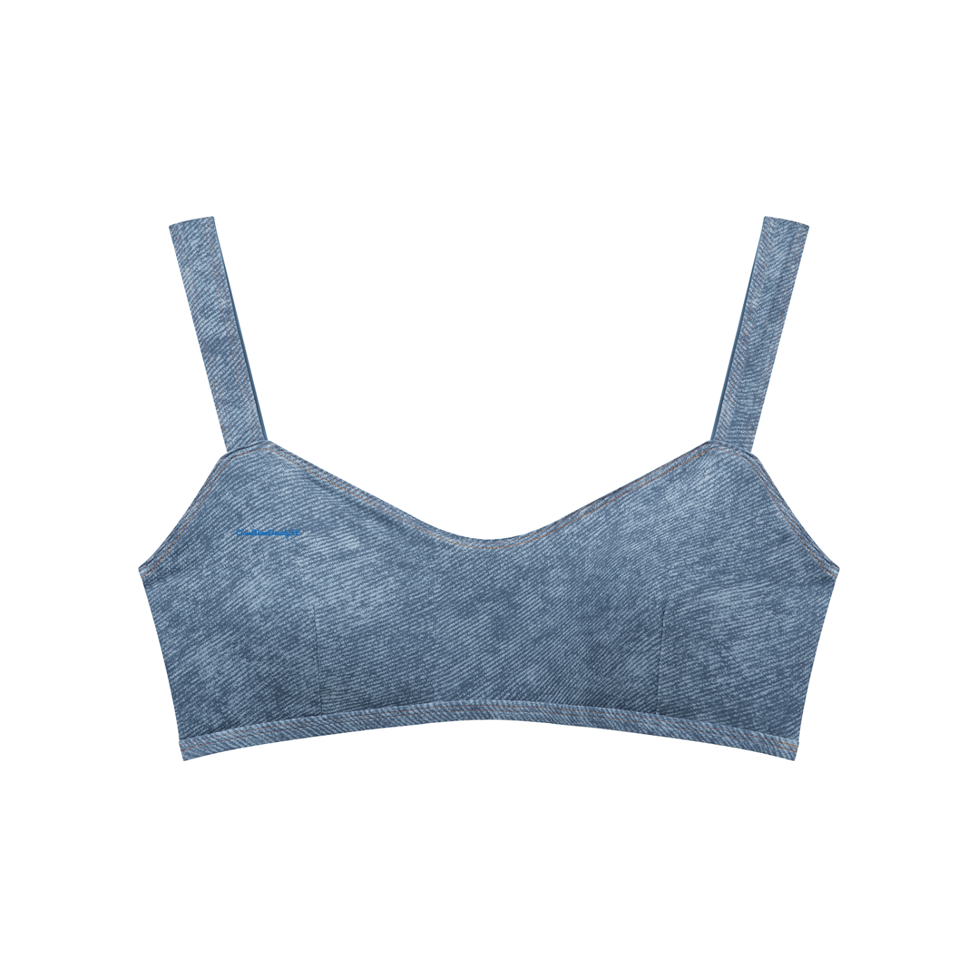 Light Blue CloudNineBeautyFit Faux Denim Sculpt Set