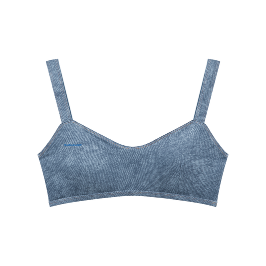 Light Blue CloudNineBeautyFit Faux Denim Sculpt Set
