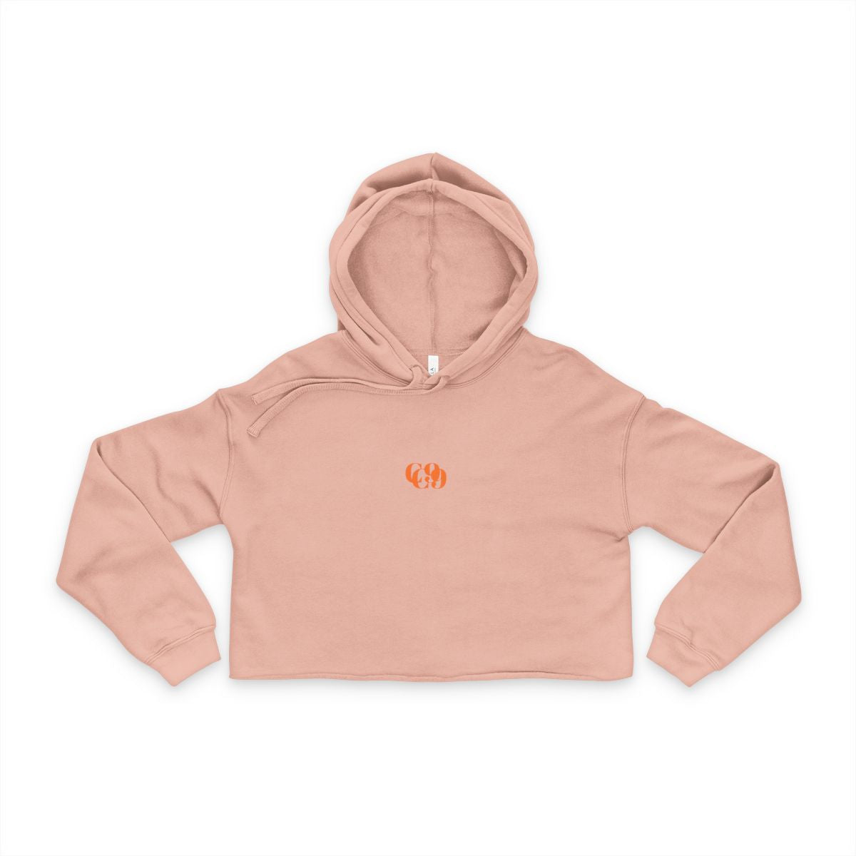 C9 Personalized Pink Cropped Hoodie Printed for Women