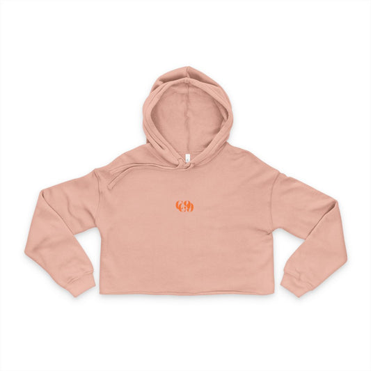 C9 Personalized Pink Cropped Hoodie Printed for Women