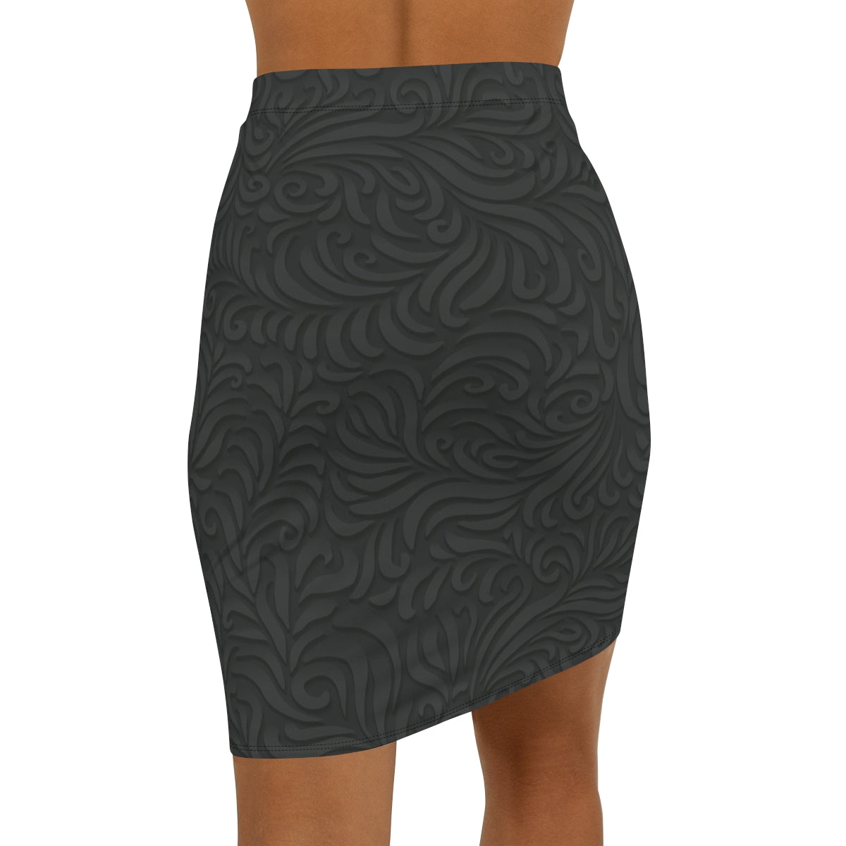 Black Mid Waist Shirt