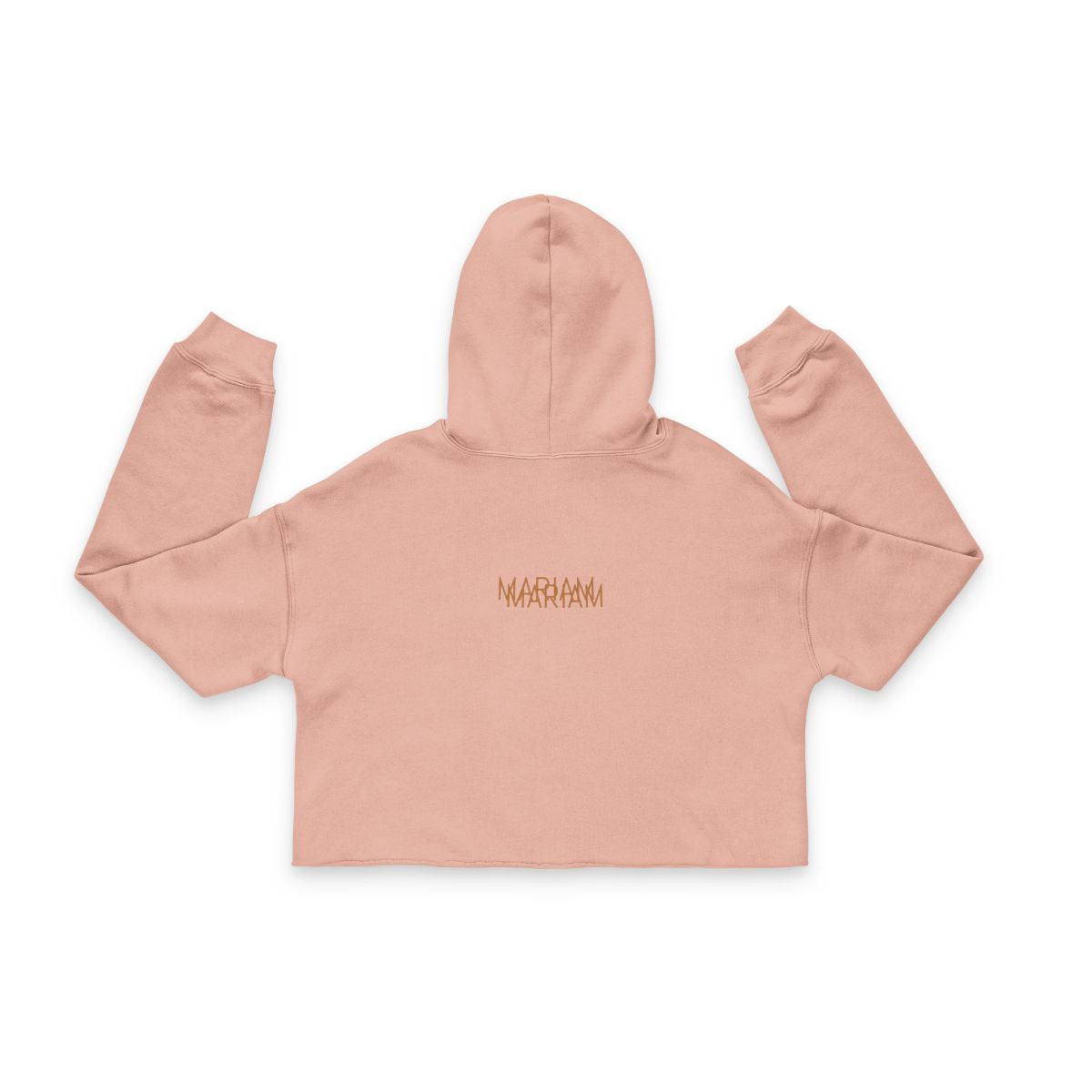 C9 Personalized Pink Cropped Hoodie Printed for Women
