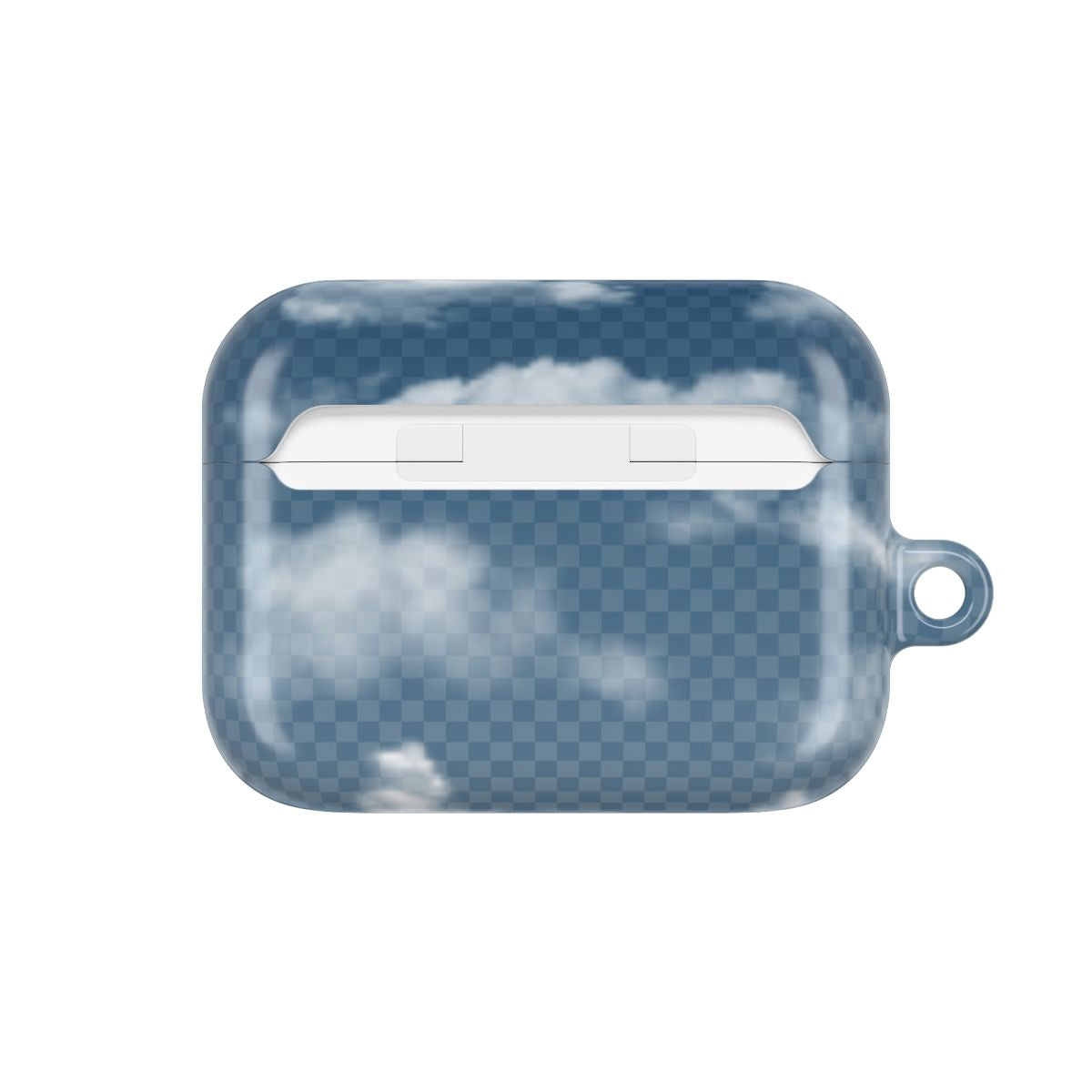 Sky Blue Cloud AirPod Cases- Stylish Protective Cover