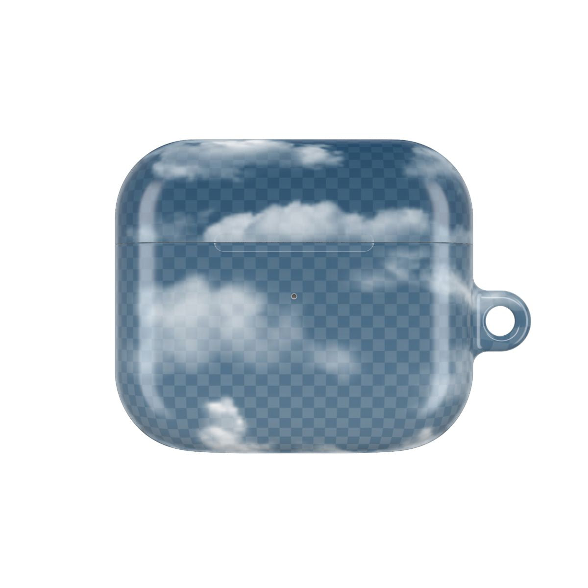 Sky Blue Cloud AirPod Cases- Stylish Protective Cover