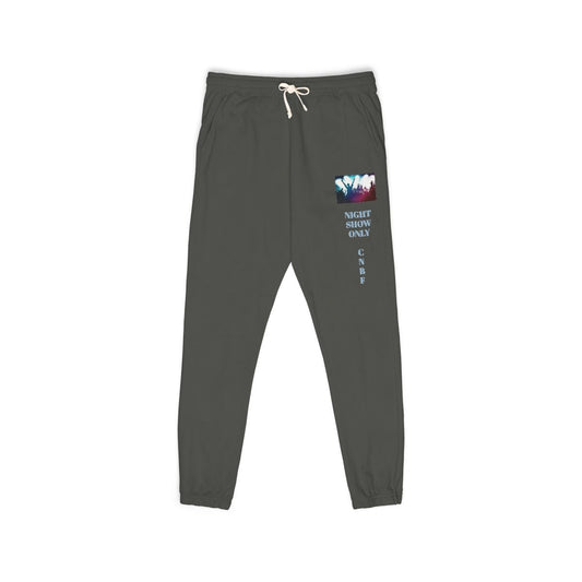 CloudNineBeautyFit “Midnight Garden” Fleece Joggers
