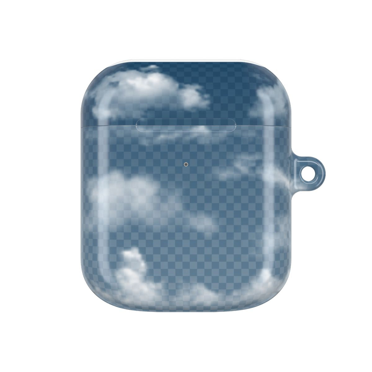 Sky Blue Cloud AirPod Cases- Stylish Protective Cover