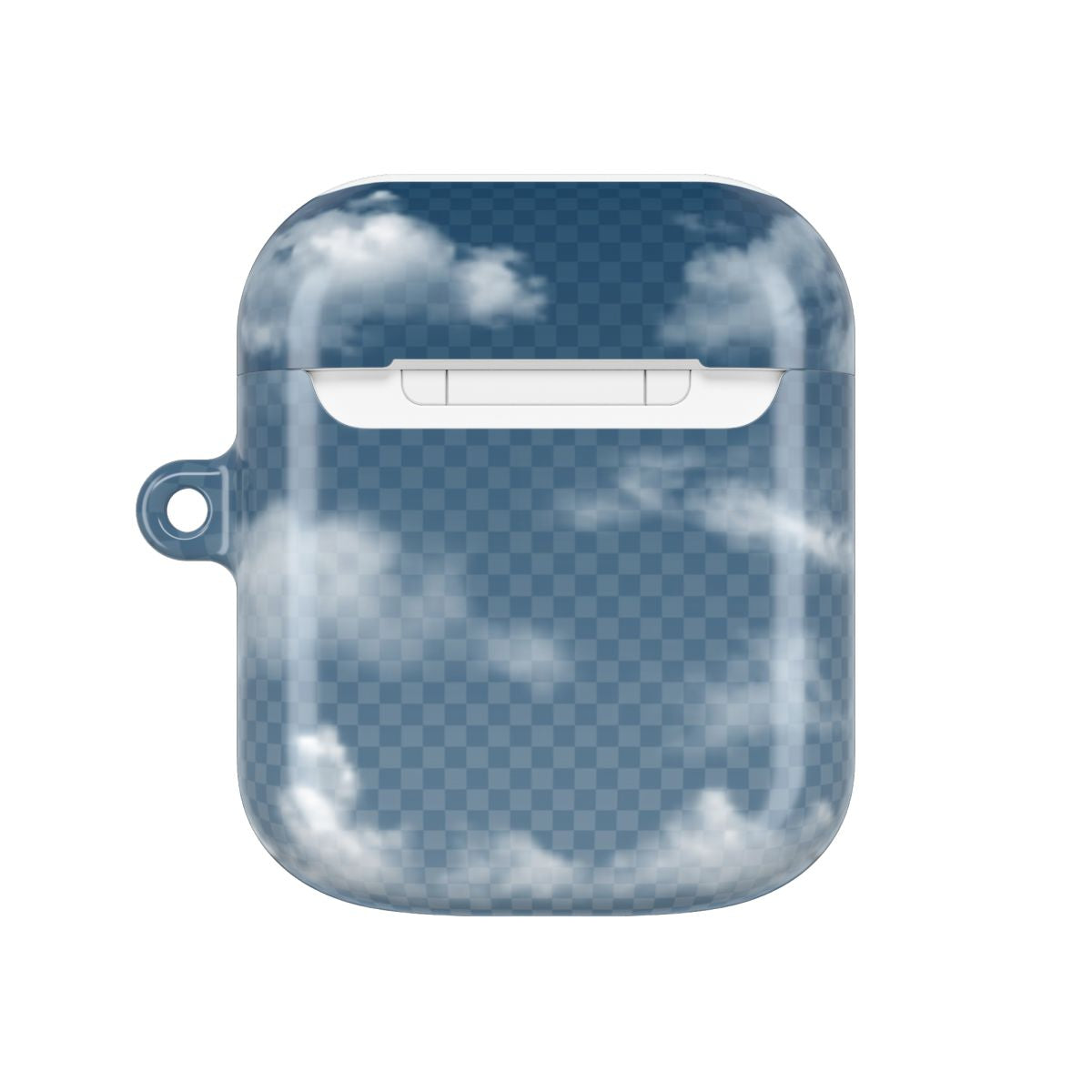 Sky Blue Cloud AirPod Cases- Stylish Protective Cover
